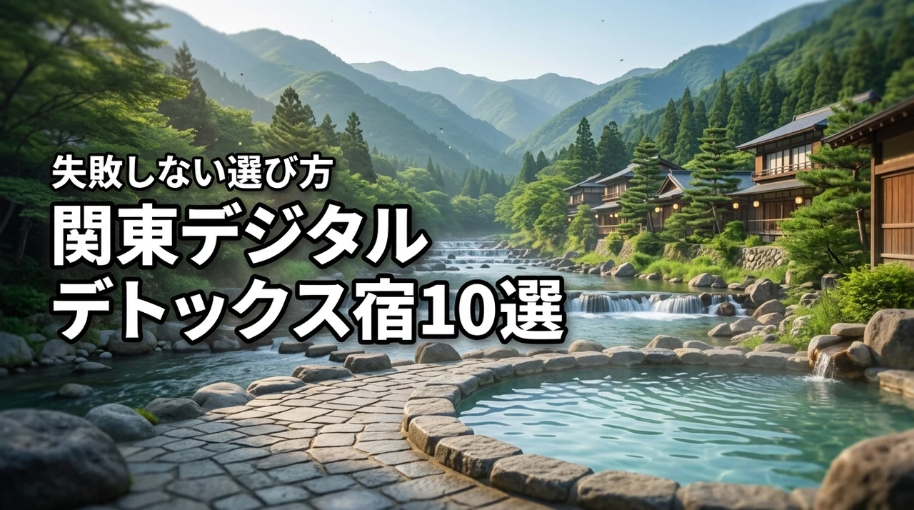 関東でデジタルデトックスができるホテル10選！失敗しない選び方や過ごし方を解説