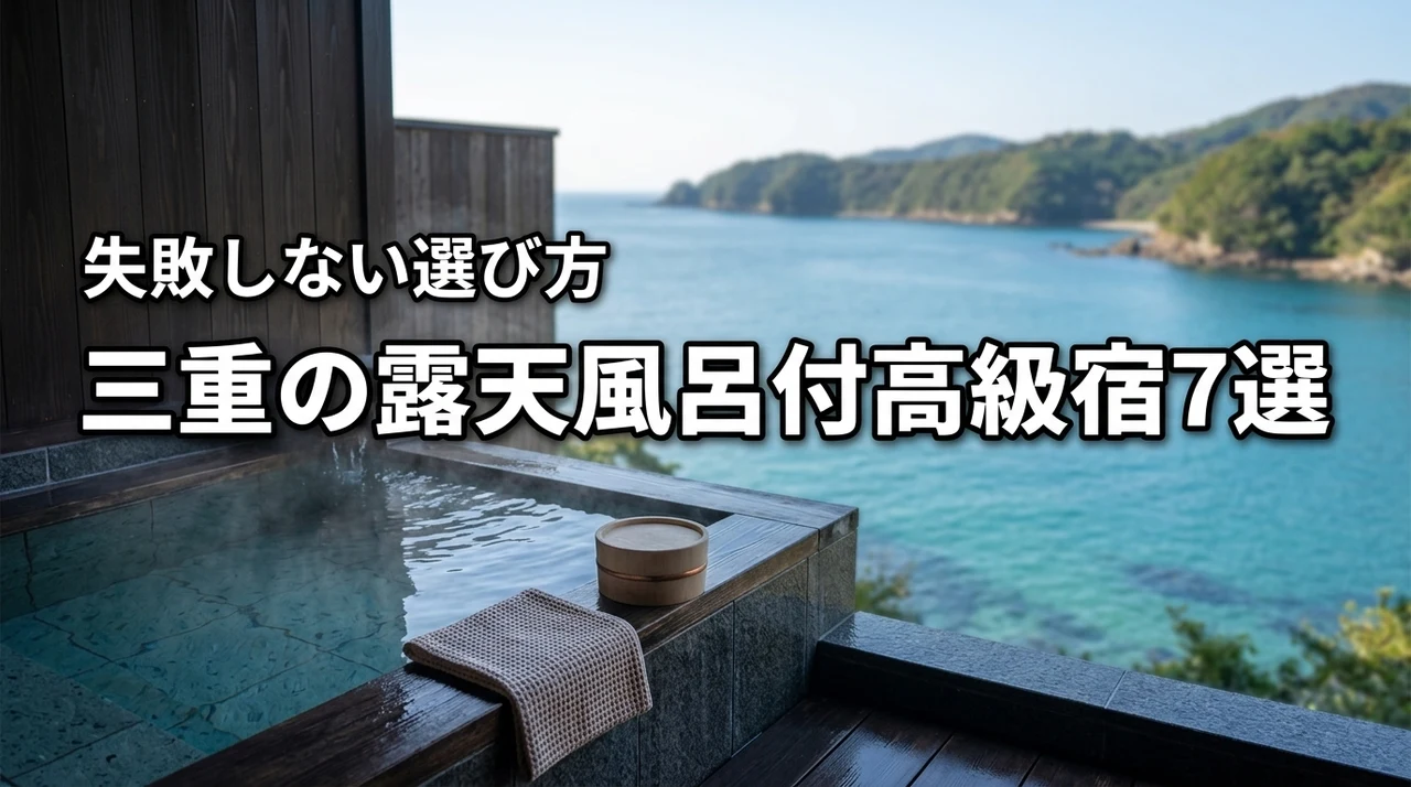 三重の高級旅館で露天風呂付き客室があるおすすめ宿7選！失敗しない選び方も紹介