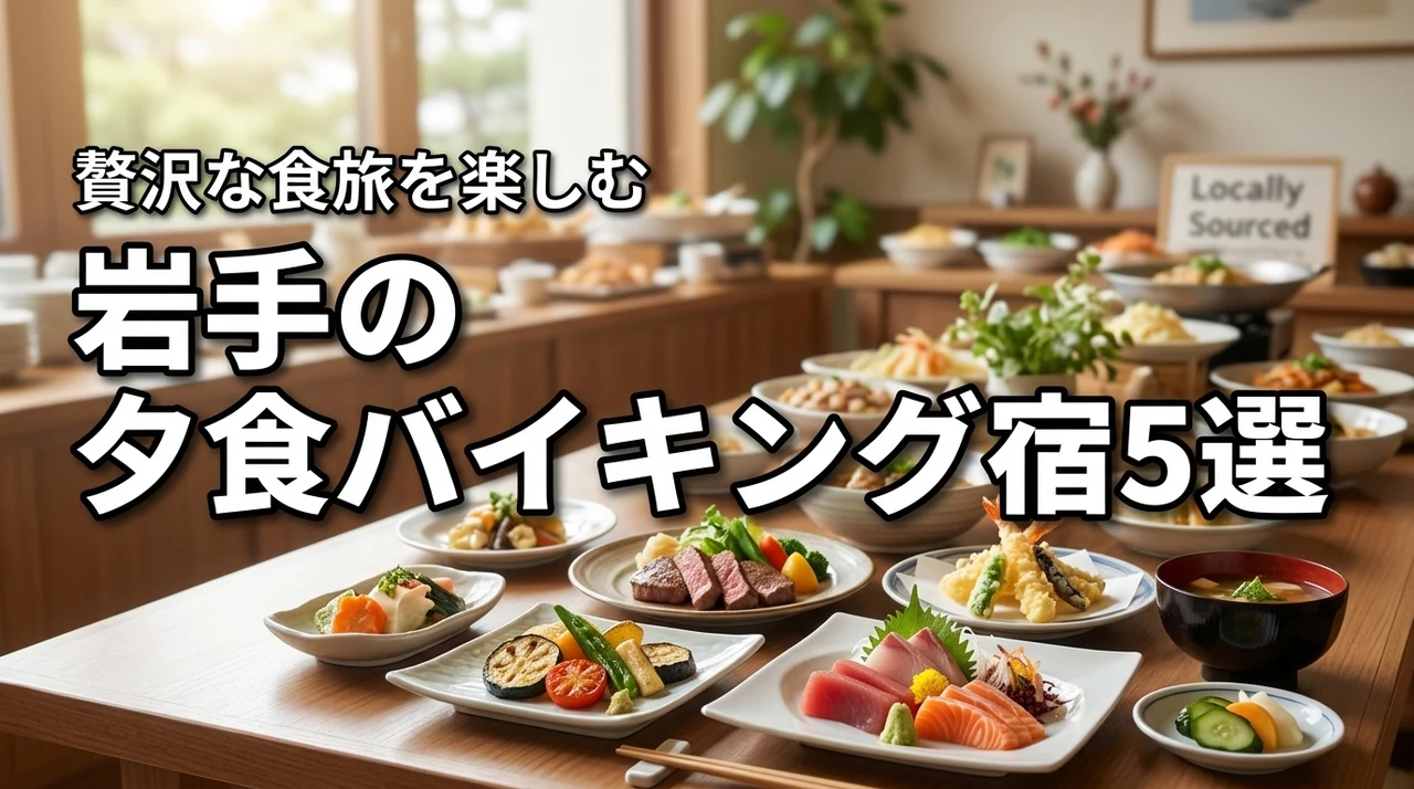 【決定版】岩手で夕食バイキングが美味しい宿5選！贅沢な食旅を楽しむ秘訣