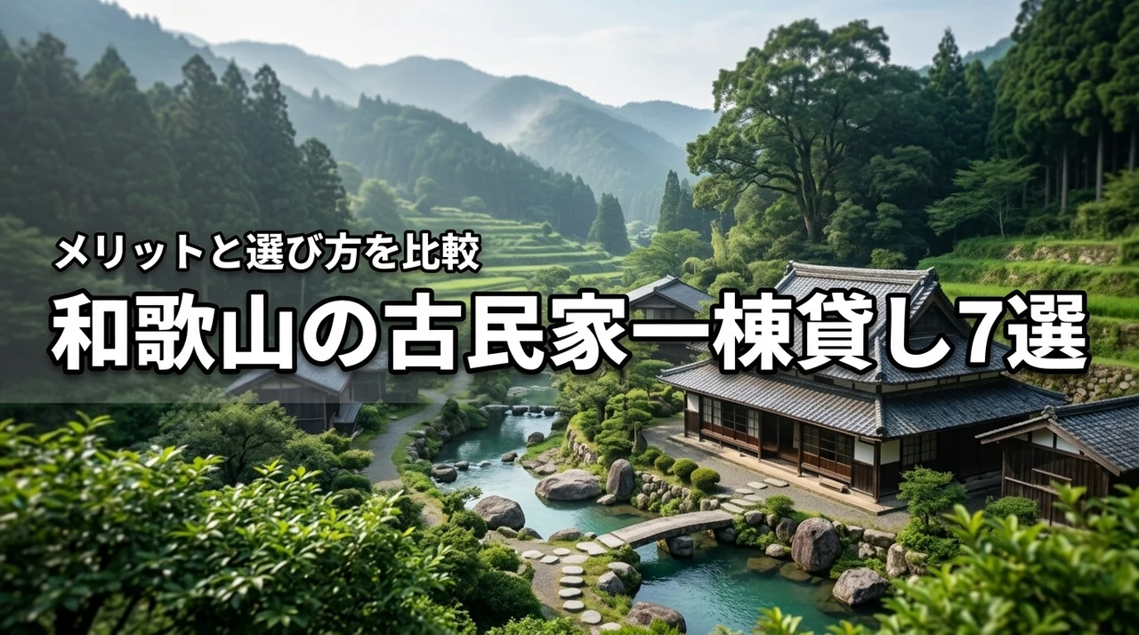 和歌山の古民家で一棟貸しができるおすすめ宿7選を比較！メリットや選び方も紹介