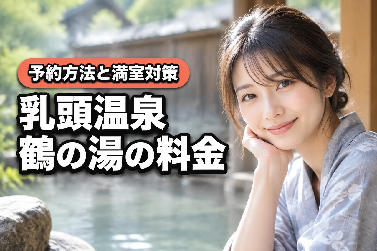乳頭温泉郷の鶴の湯の温泉の価格が知りたい！予約方法や満室時の対処法も詳しく紹介（記事のアイキャッチ画像）